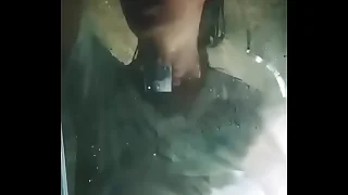 Poonam pandey inviting shower in tranparents raiment
