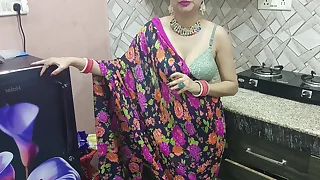 Desi Indian Bhabhi Deviousness with Husband and fucking from brother-in-law in kitchen Full Movie hindi audio