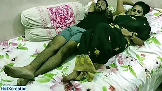 Bhabhi comes my precinct &excl;&excl; Astonishing hot carnal knowledge beside sexy bhabhi&period; Forge indian saree carnal knowledge